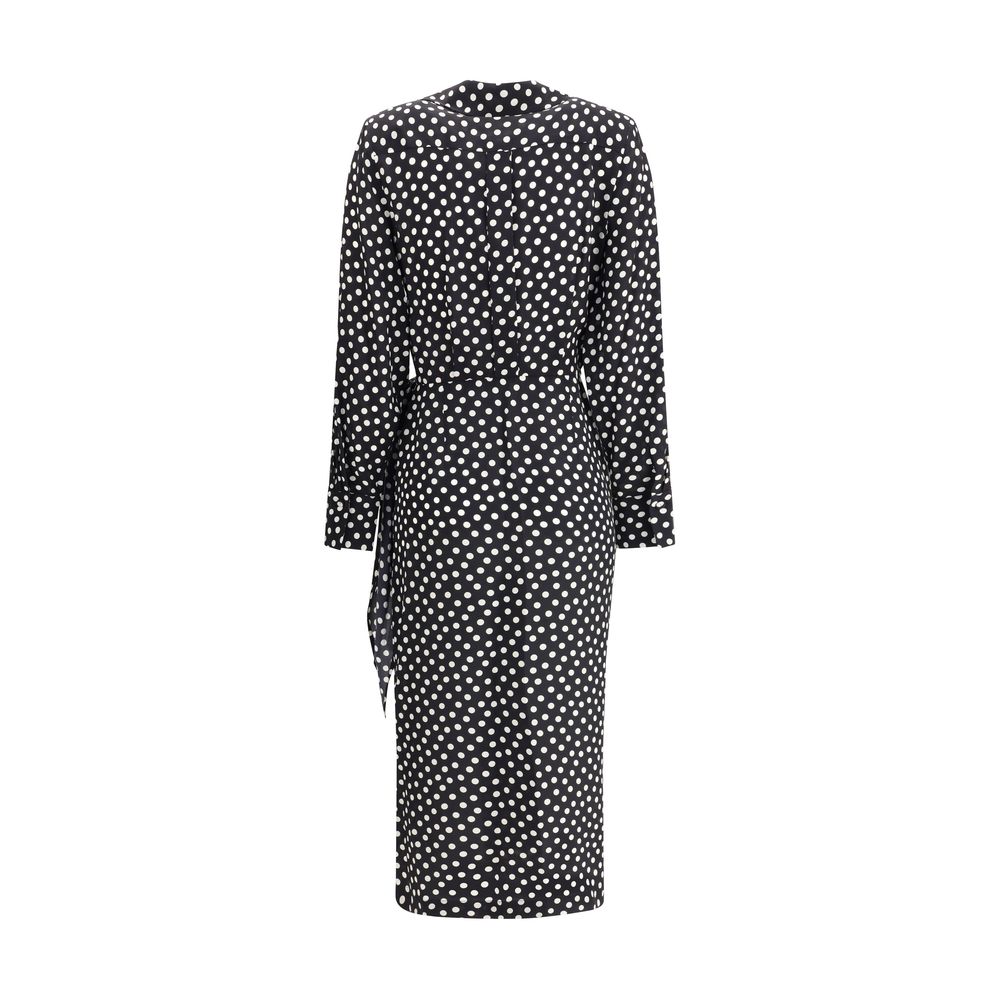 Crida Milano Como -Kleid in Crêpe de Chine