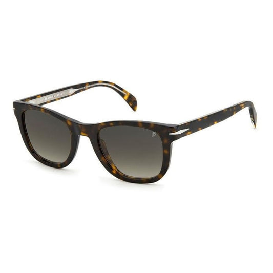 David Beckham Braune Acetat -Sonnenbrille