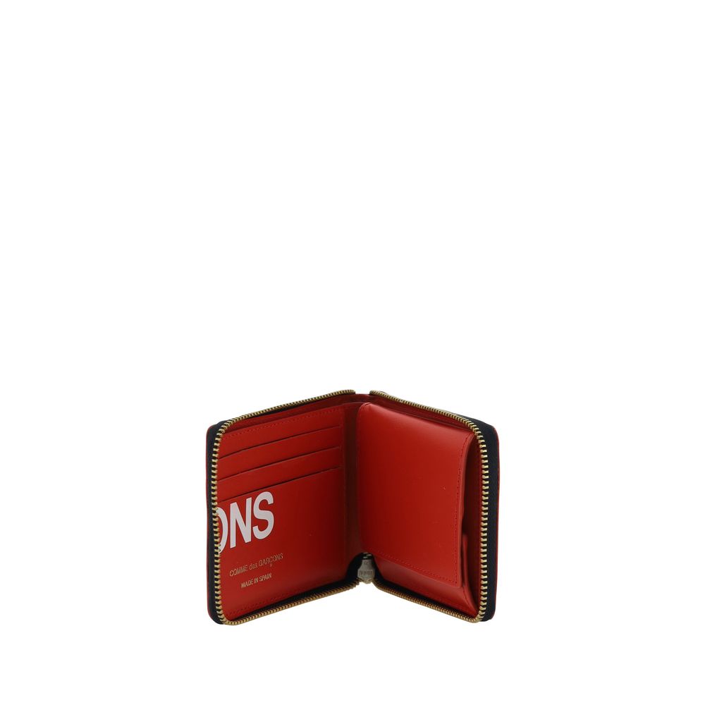 Comme Des Garçons Brieftasche Reißverschluss Brieftasche