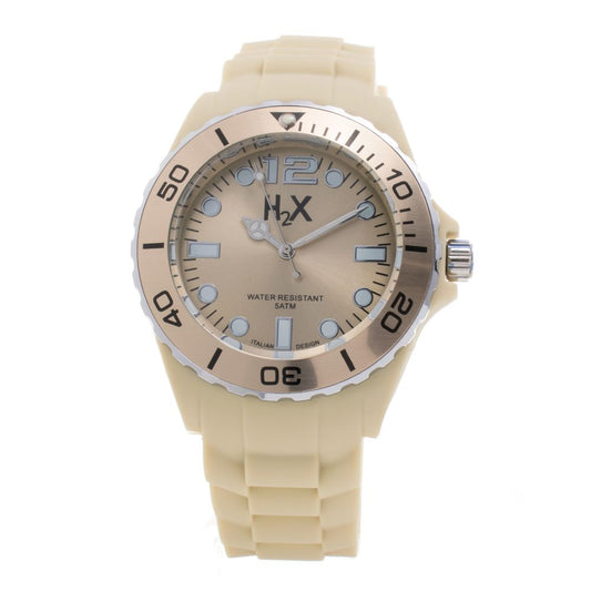 Haurex Creme Gummi Uhr