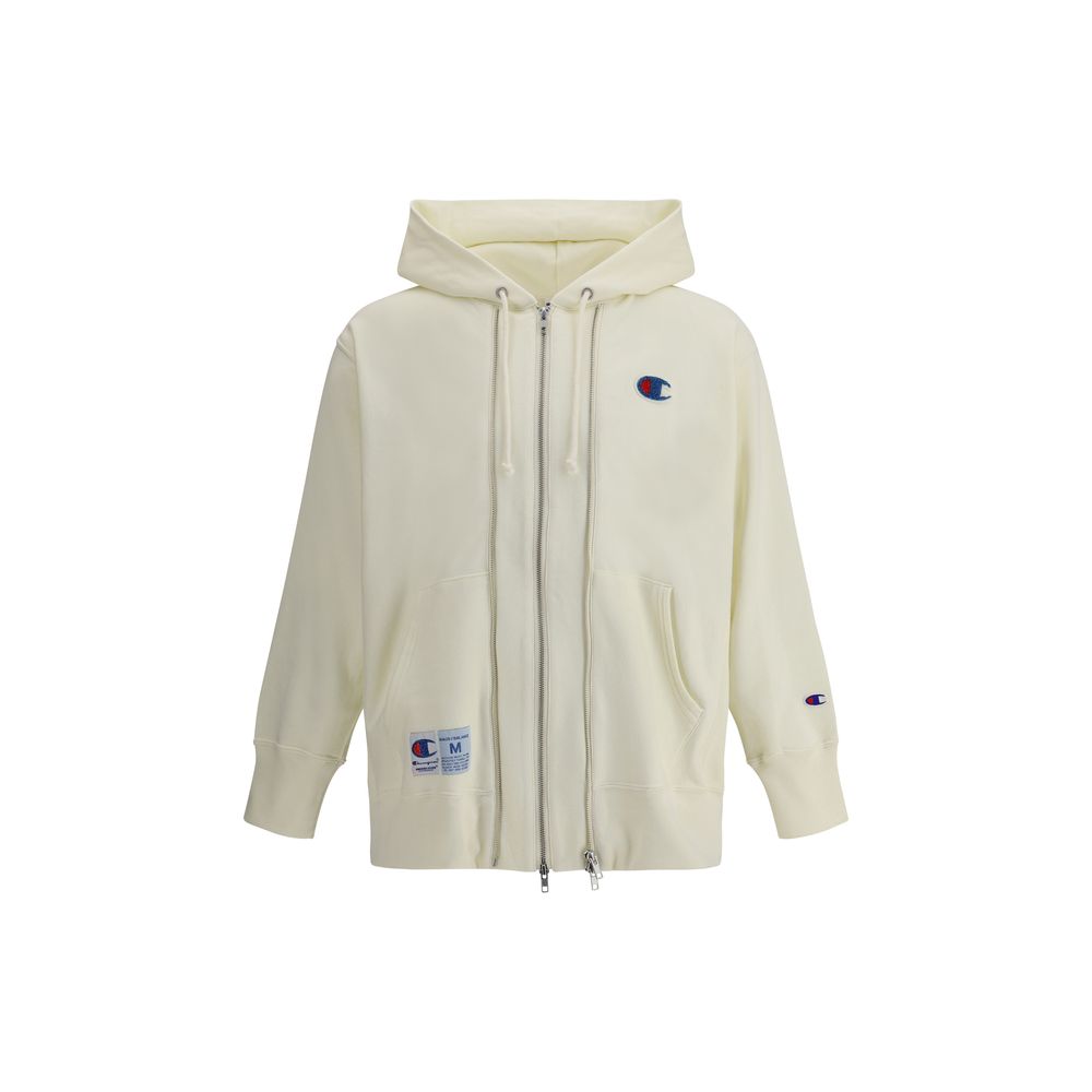 Undercover Hoodie mit doppelter Reißverschluss
