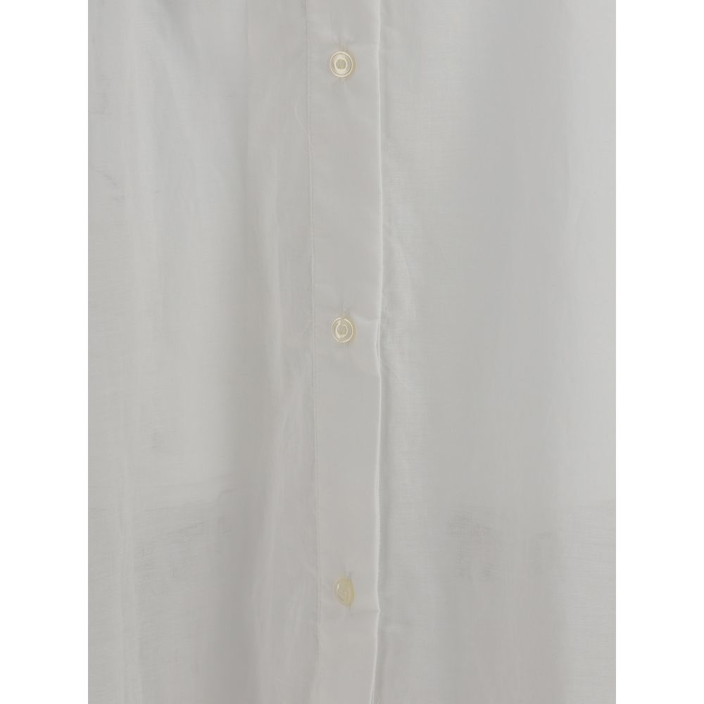 The Latest Cotton Lon Chemisier Kleid