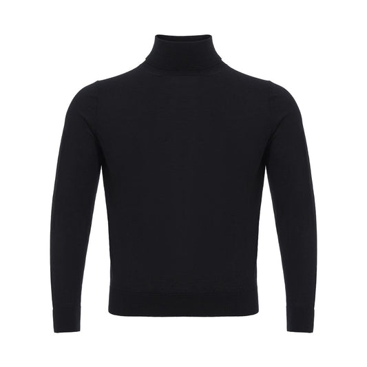 Colombo Italienischer Kaschmir Luxus schwarzer Pullover