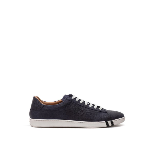 Bally Elegantes blaues Leder Sneakers Für herren