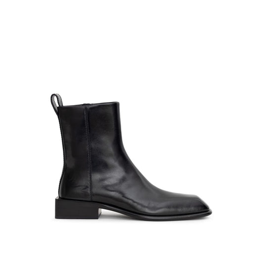 Alexander Wang Schwarzes Leder Boot