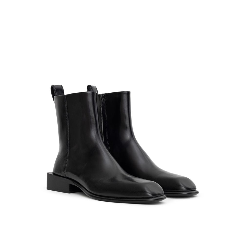 Alexander Wang Schwarzes Leder Boot