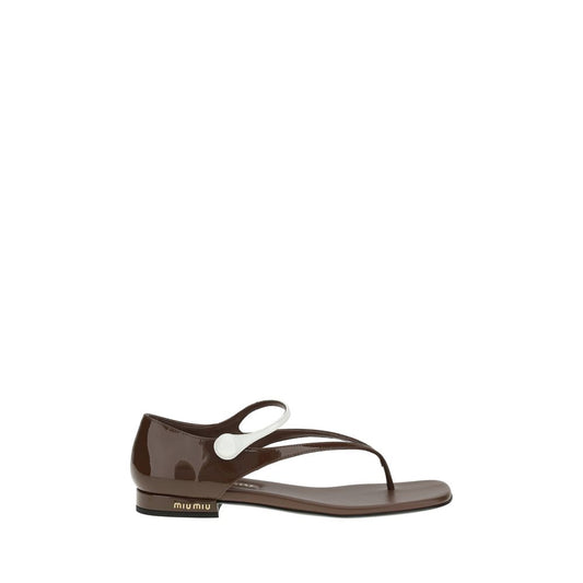 Miu Miu Tanga Sandalen