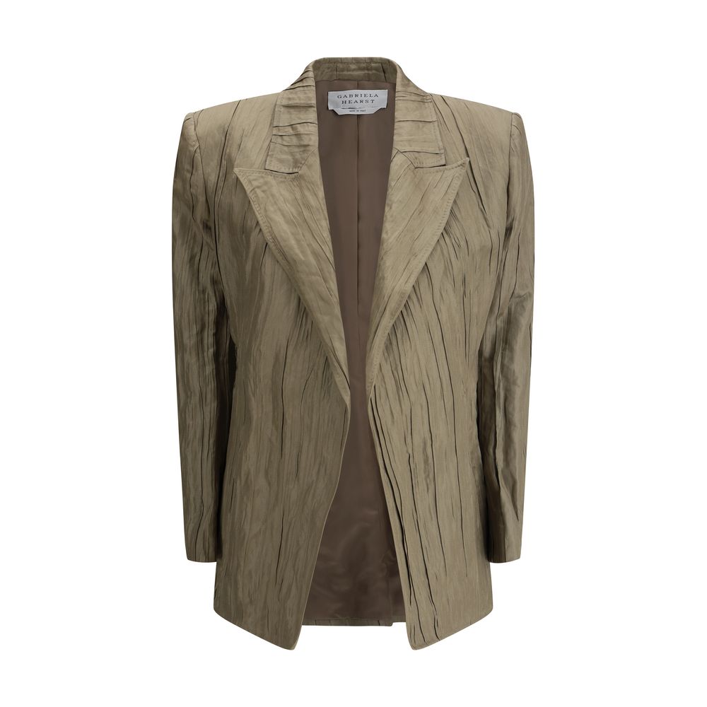 Gabriela Hearst Rumpfe Seidenmacht Blazer
