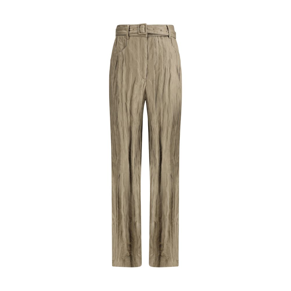 Gabriela Hearst Rumpfe Seidennormanenhose