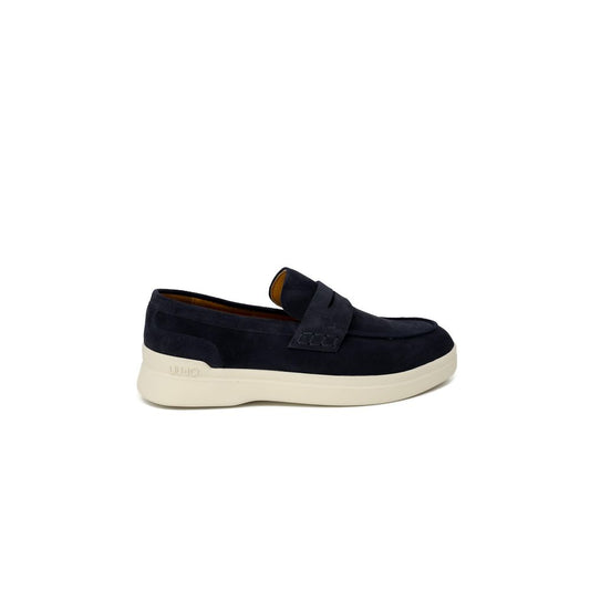 Liu Jo Blaues Wildleder Leder Oxfords und Derby