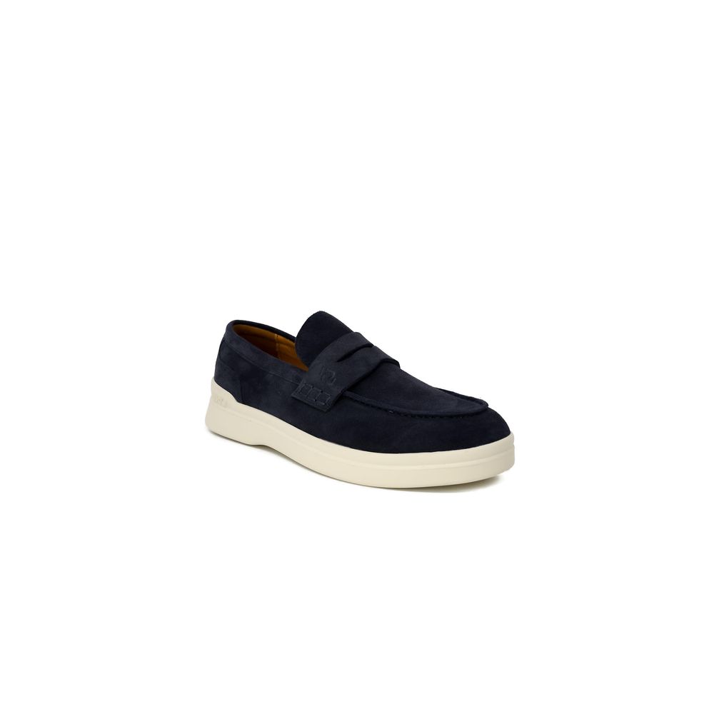Liu Jo Blaues Wildleder Leder Oxfords und Derby