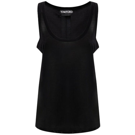 Tom Ford Débardeur en soie noire