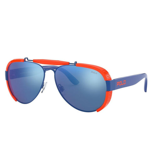 Polo Ralph Lauren Blaue Harz Sonnenbrille