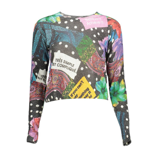 Desigual Schwarzes Acryl damen Pullover