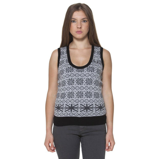 Fred Perry Grauer Wollpullover