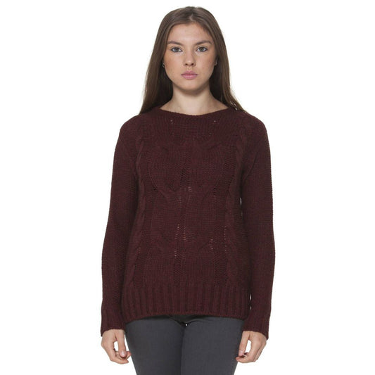 Fred Perry Roter Wollpullover