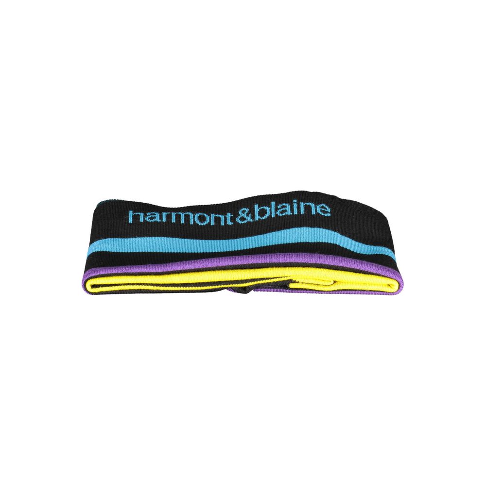 Harmont & Blaine Schwarze Wolle herren Schal