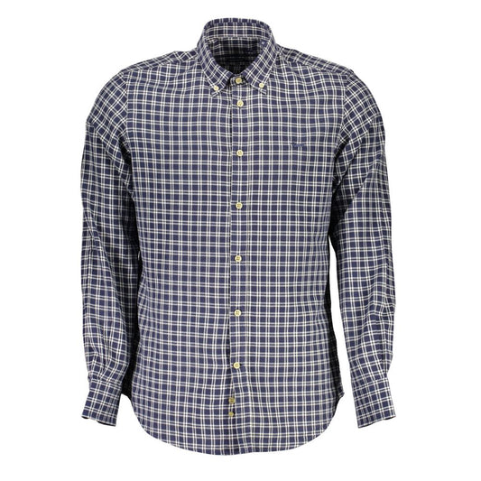 Harmont & Blaine Blaue Baumwolle herren Hemd