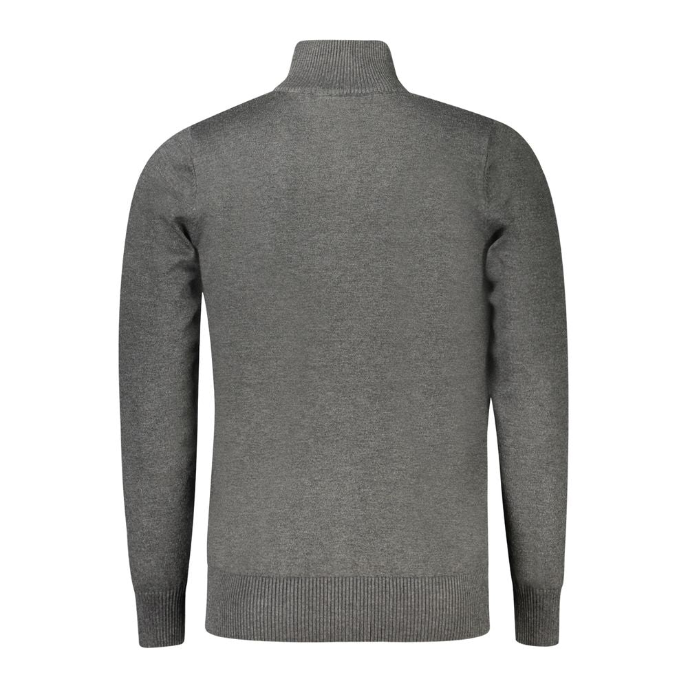 Coveri Moving Graues Viskose herren Pullover