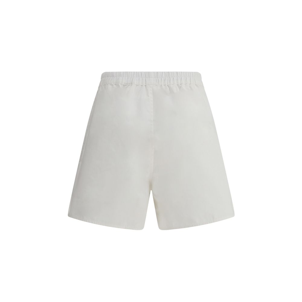 Marine Serre Leinenshorts