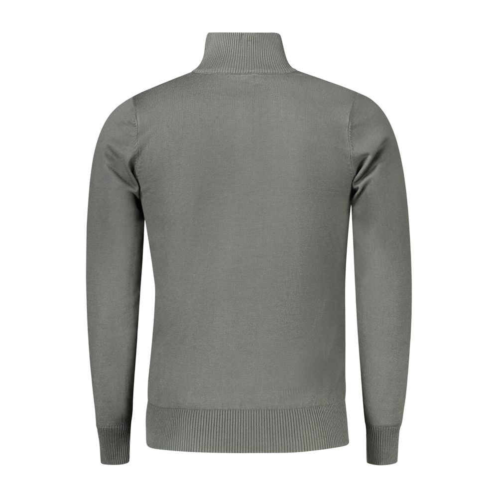 Coveri Moving Grüne Viskose herren Pullover