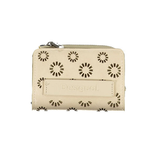 Desigual Beige Polyethylen -Brieftasche