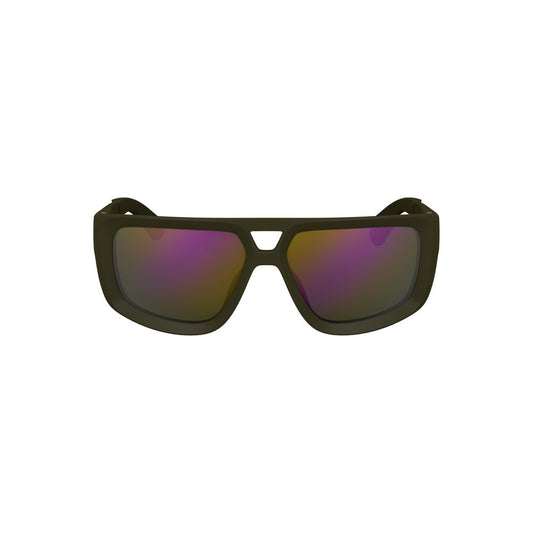 Calvin Klein Grüne Plastikmenschen Sonnenbrille