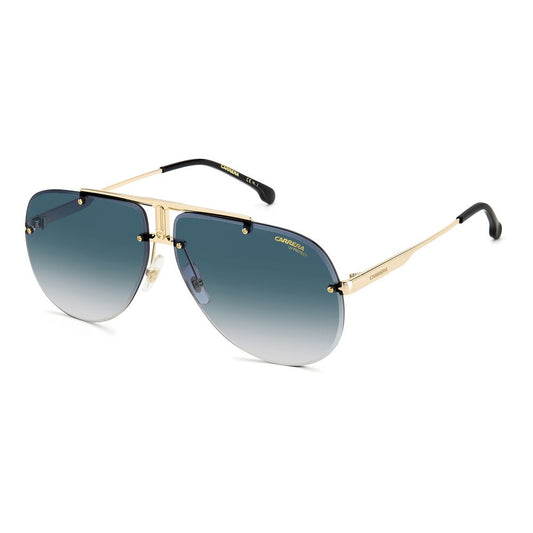 Carrera Schwarze Metall -Sonnenbrille