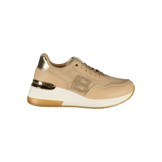 Laura Biagiotti Beige Polyester damen Sneaker