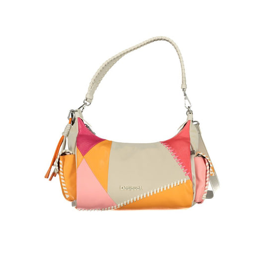 Desigual Beige Polyethylenhandtasche