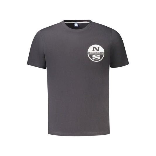 North Sails Schwarze Baumwolle herren T-Shirt