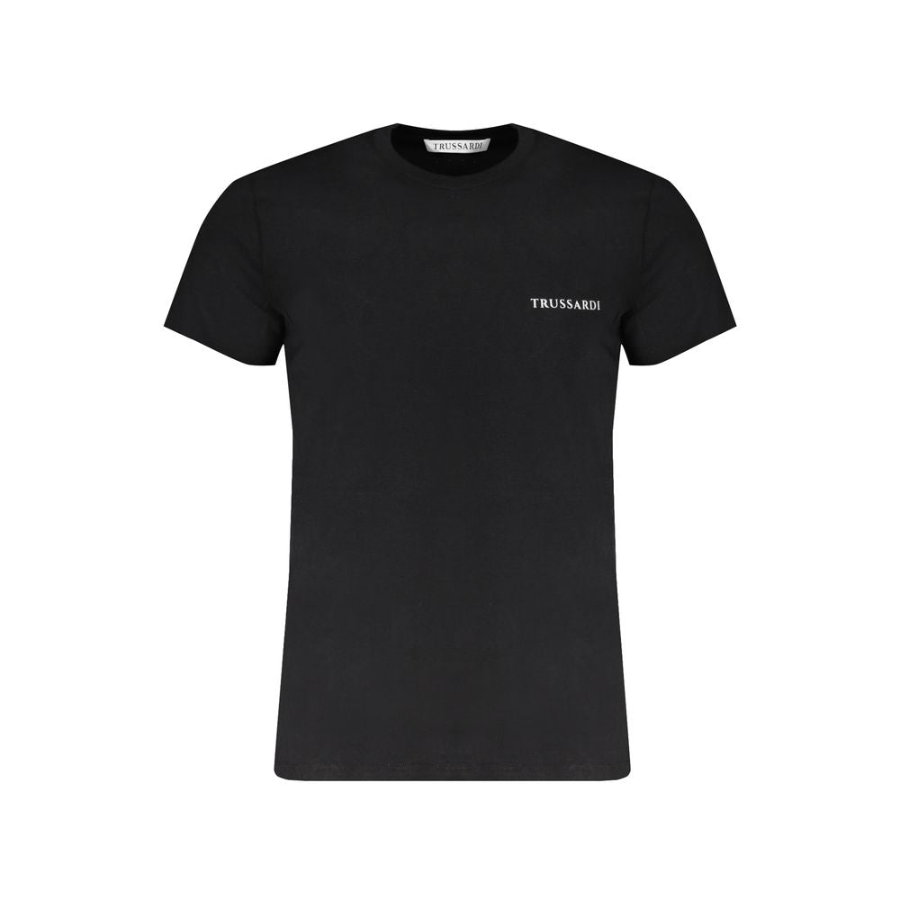 Trussardi Zwart katoenen t-shirt