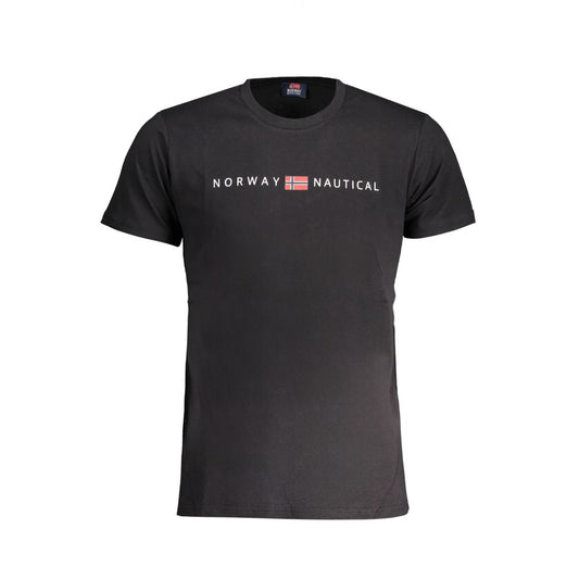 Norway 1963 Zwart katoenen t-shirt