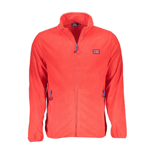 Norway 1963 Rotes Polyester herren Pullover