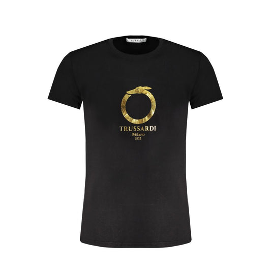 Trussardi Zwart katoenen t-shirt
