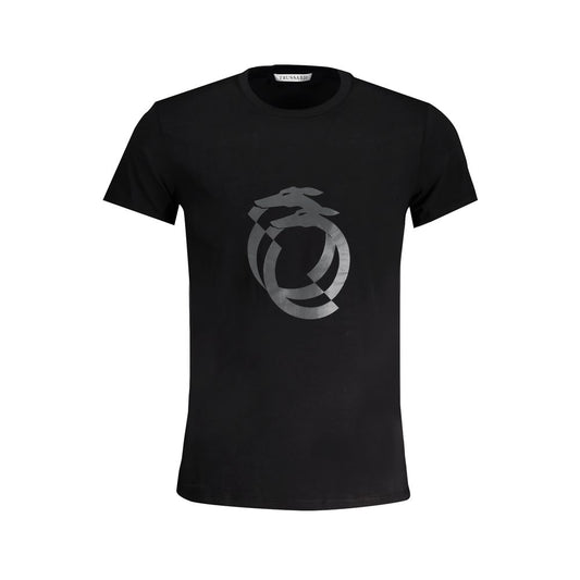 Trussardi Zwart katoenen t-shirt
