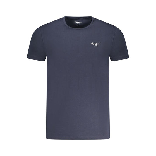 Pepe Jeans Blaue Baumwolle herren T-Shirt