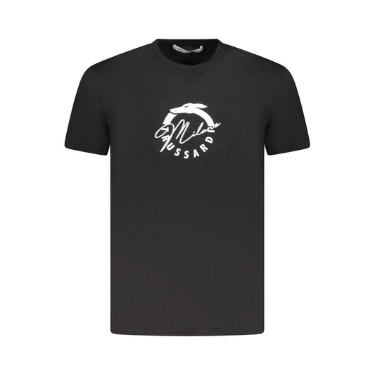 Trussardi Schwarze Baumwolle herren T-Shirt