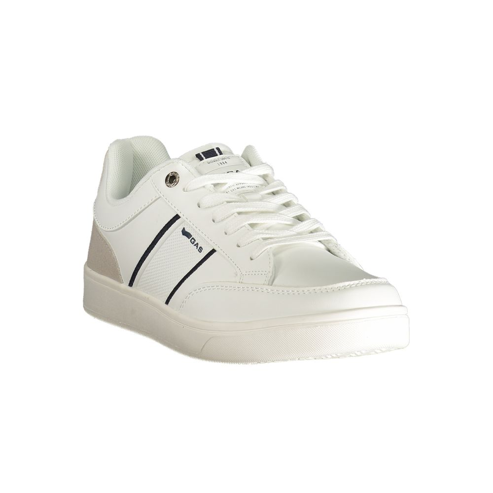 Gas Weißer Polyester herren Sneaker