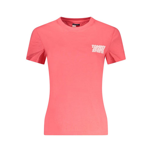 Tommy Hilfiger Roze katoen dames T-shirt