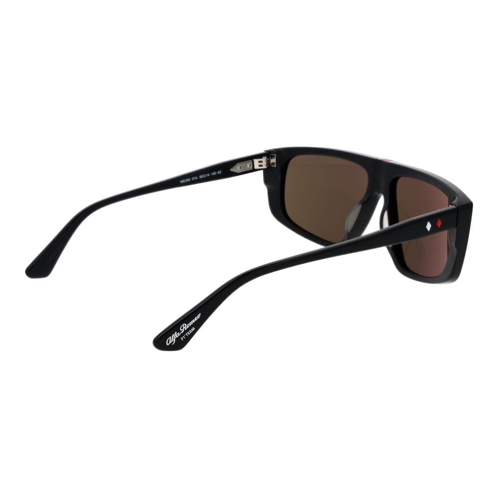 Web Schwarz herren Sonnenbrille