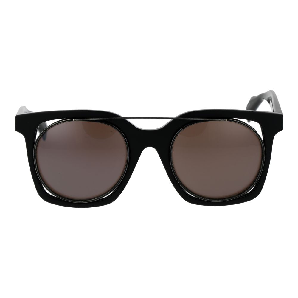 Yohji Yamamoto Grau Unisex Sonnenbrille