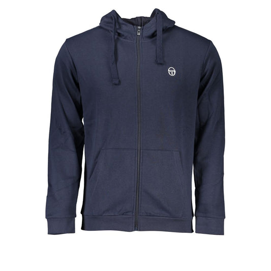 Sergio Tacchini Blauwe katoenen trui
