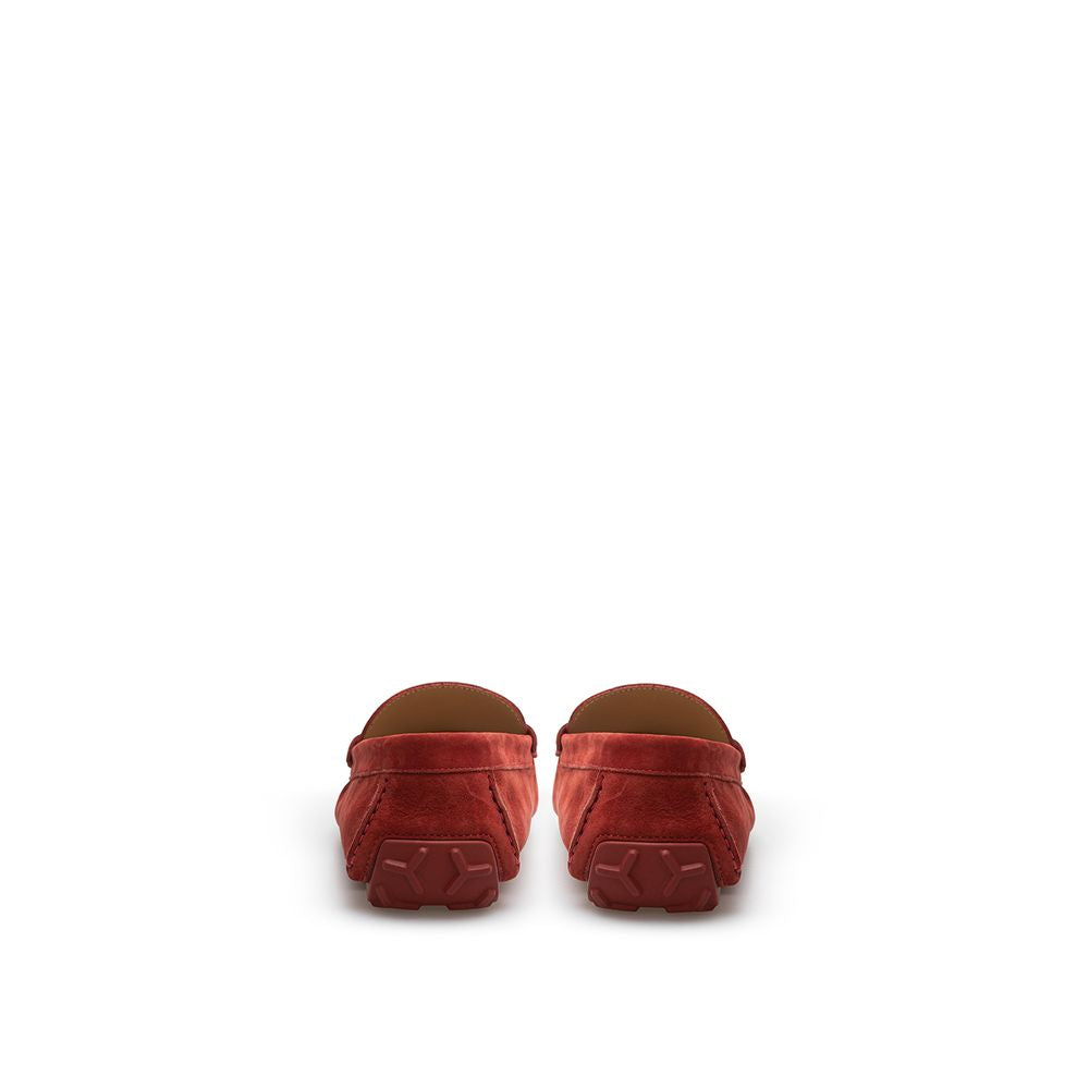 Bally Bordeaux Leder Moccassin