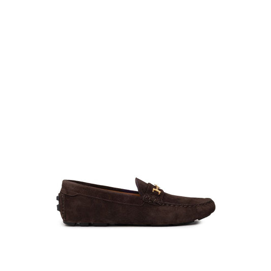 Bally Braunes Leder -Mokcassin