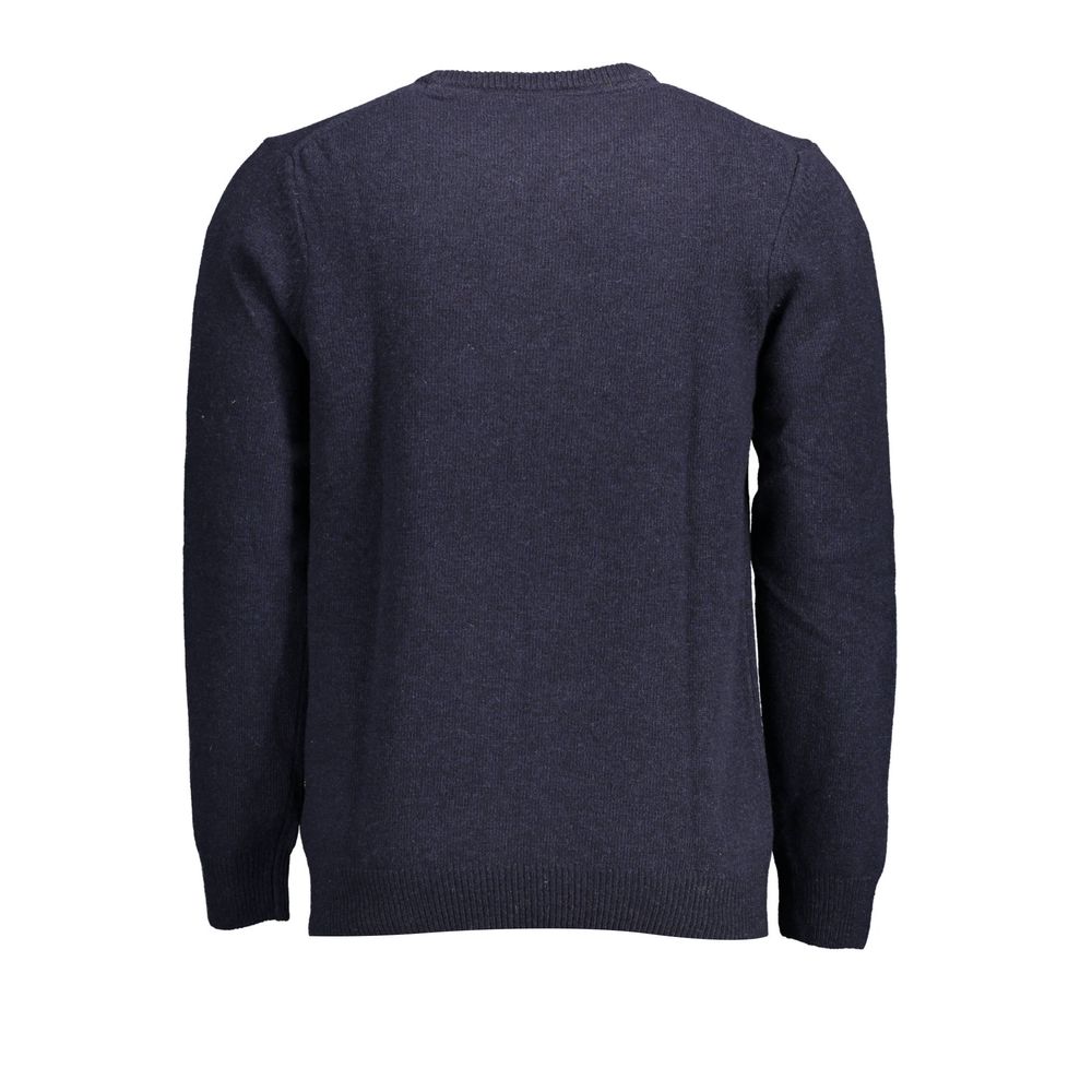 Lyle & Scott Blauer Wollpullover