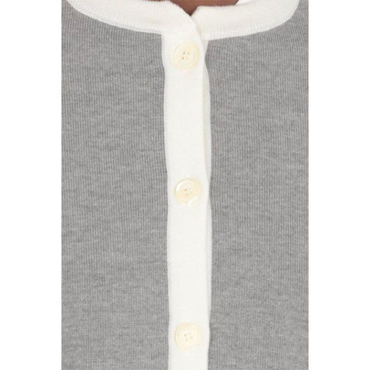 Thom Browne 4- Bar Wolle Strickjacke