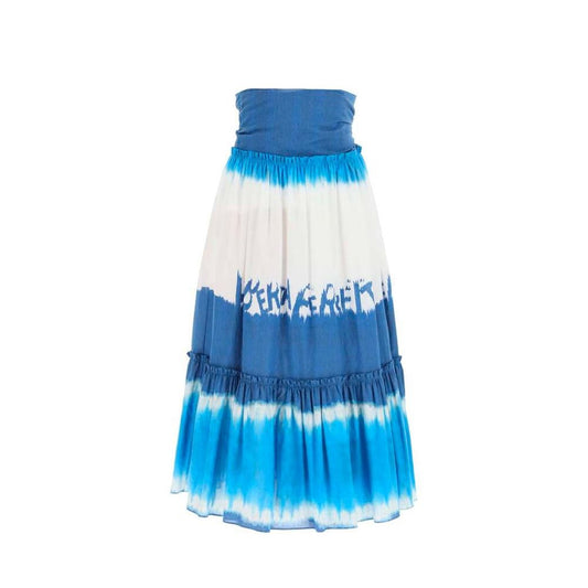 Alberta Ferretti krawatte Dye Midi Rock
