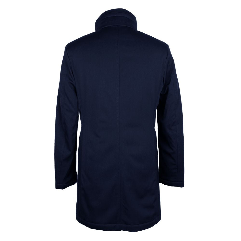 Made in Italy Blaue Wolljacke