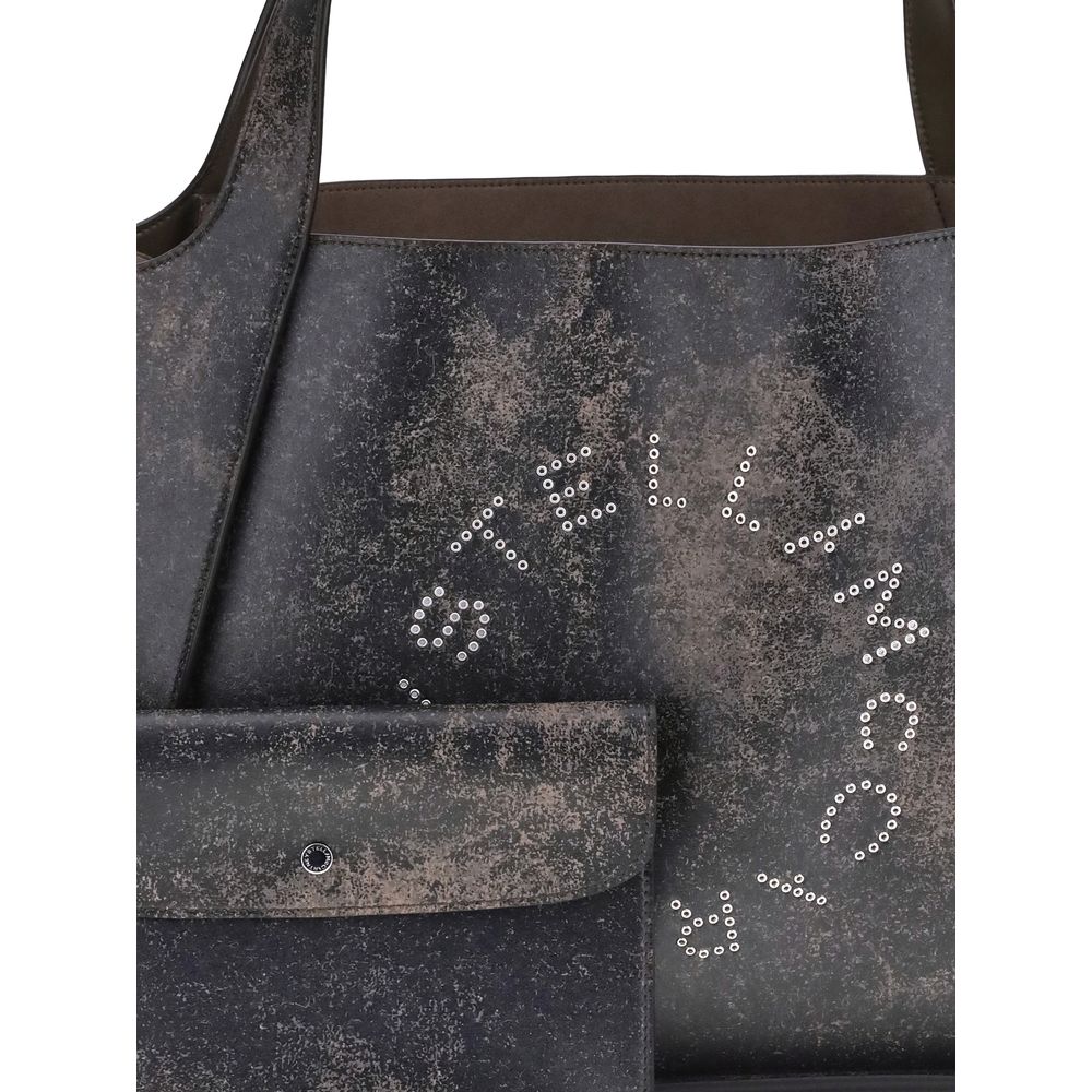 Stella McCartney Alten -Effekt -Einkaufsbeutel